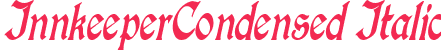 InnkeeperCondensed Italic